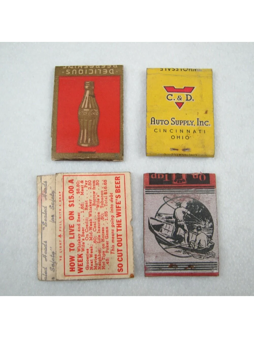 N/A vintage matchbook